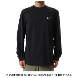ドライフィット UV ハイバース ロングスリーブ フィットネストップ メンズ ランニングウェア シャツ ブラック（010） Lサイズ FB8584