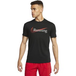 Dri-FIT ヘリテージ S/S Tシャツ メンズ ランニングウェア シャツ ブラック（010） Mサイズ FJ2363