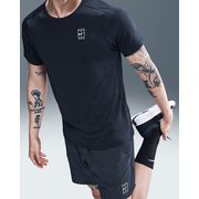 ナイキコート DF ADVTG トップ メンズ テニス 半袖シャツ ブラック(010) Lサイズ FZ6911
