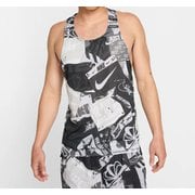 ファストランエナジー ドライフィット ランニングシングレット メンズ ランニングウェア シャツ オフノワール(045) Sサイズ HJ4161