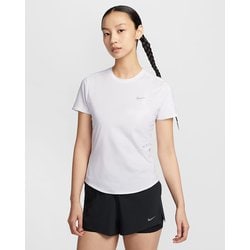 ウィメンズ スウィフト Dri-FIT S/S トップ レディース ランニングウェア シャツ ホワイト（100） Mサイズ HM9699
