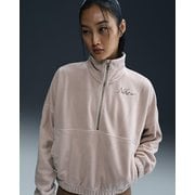ウィメンズ Therma-FIT POLARハーフジップTOP レディース ランニングウェア ジャケット フォスルストーン/ミンクブラウン(299) Sサイズ HV5012