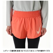 ウィメンズ ワン Dri-FIT ミッドライズ レディース ランニングウェア ショートパンツ MAGIC EMBER(814) Sサイズ HJ2196
