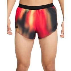 Dri-FIT ADV エアロスイフト エリート エントリー メンズ ランニングウェア ショートパンツ ライトレモンツイスト/ライトクリムゾン/ブラック/ブラック（736） Mサイズ HJ3385