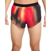 Dri-FIT ADV エアロスイフト エリート エントリー メンズ ランニングウェア ショートパンツ ライトレモンツイスト/ライトクリムゾン/ブラック/ブラック(736) Mサイズ HJ3385