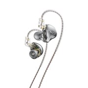 JD10 インイヤーモニター型 イヤホン ダイナミックドライバー搭載 Black FIO-IEM-JD10-B