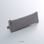 帆布 スリムペンケース ライトグレー HNP-SPN-06