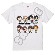 SYNC-HKM4TS-MNAWM ハイキュー!! Tシャツ ホワイト みんなmochocho化大作戦!第4弾 M-NA 集合 Mサイズ
