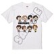 SYNC-HKM4TS-MNAWL ハイキュー！！ Tシャツ ホワイト みんなmochocho化大作戦！第4弾 M-NA 集合 Lサイズ