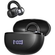 完全ワイヤレスイヤホン Haylou Airfree オープンイヤー型(イヤーカフ型) Bluetooth対応 ブラック HL-AFBK