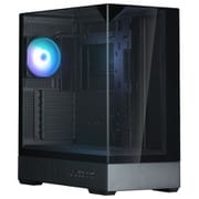 P40 Prism Black ピラーレスデザイン ATX ミドルタワー型 PCケース ブラック P40 PRISM BLACK