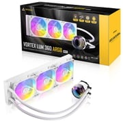 水冷CPUクーラー ARGB対応 360mmラジエーター ホワイト Vortex Lum 360 ARGB WHITE Vortex Lum 360 ARGB White
