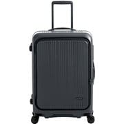 スーツケース MAXBOX 旅行日数目安:5~7泊 65L TSAロック搭載 前輪ストッパー 内装抗菌 日本製 10年保証 MX-8011RV-24 墨色