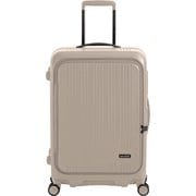 スーツケース MAXBOX 旅行日数目安:5~7泊 65L TSAロック搭載 前輪ストッパー 内装抗菌 日本製 10年保証 MX-8011RV-24 亜麻色