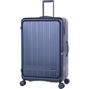 スーツケース MAXBOX 旅行日数目安:11泊以上 120L TSAロック搭載 前輪ストッパー 内装抗菌 日本製 10年保証 MX-8011RV-30 鉄紺