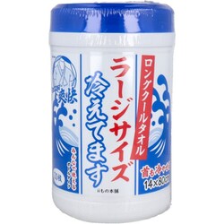 ロングクールタオル ラージサイズ 冷えてます ボトルタイプ からだ用 20枚入 14×80cm