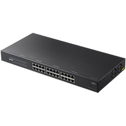 レイヤー2ギガビット対応 PoEスイッチングハブ 24ポート LAN-GIGAPOE2401