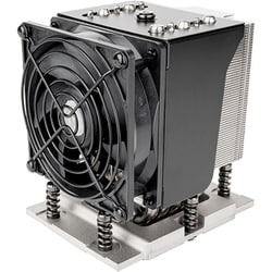 AMD SP5 ソケット装備 4Uスモールファクター・サーバー/ワークステーション用CPUクーラー ブラック＋ブラック SST-XE04-SP5B