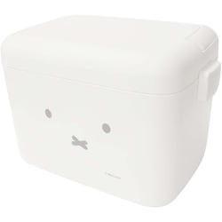miffy 収納ケース 小物を分かりやすく保管できる中仕切りトレー付き 持ち手付き 幅23.5×高さ15.7×奥行16cm