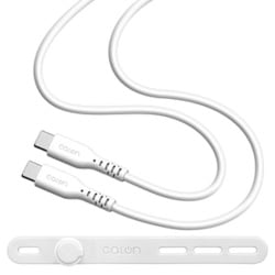 calon 充電ケーブル 1m Type-C to Type-C シリコン ホワイト R10CACC3A04WH
