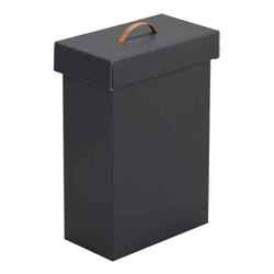 ゴミ箱 20L 組み立て ダンボール 2台入り ブラック DBFG-20BK