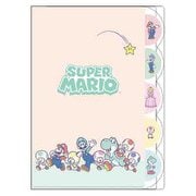 限定 ダイカットクリアファイル5P スーパーマリオ 味方 S2173220