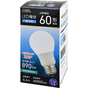 LED電球 E26 60形相当 昼光色 LDA6D-G AG59