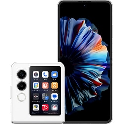 nubia Flip 2 ホワイト ZESCL1 [スマートフォン]