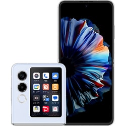 nubia Flip 2 ブルー ZESCL3 [スマートフォン]