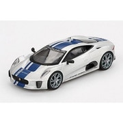 MGT00960-L 1/64 ジャガー C-X75 シルバー（左ハンドル） [ダイキャストミニカー]