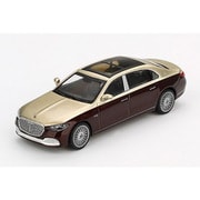 MGT00962-R 1/64 メルセデス マイバッハ S680 ゴールド/ダークレッドメタリック（右ハンドル） [ダイキャストミニカー]