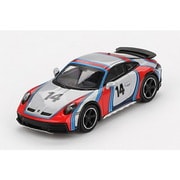 MGT00964-BL 1/64 ポルシェ 911 ダカール “Rally 1974” アイスグレーメタリック（左ハンドル） [ダイキャストミニカー]