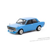 T64R-052-LB 1/64 Datsun 510 Light Blue [ダイキャストミニカー]