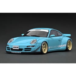 最終値下げ RWB997 イグニションモデル1/18ブルー ミニカー