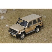KS081-457 1/64 トヨタ Land Cruiser 70 LHD ゴールド [ダイキャストミニカー]