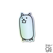 NYA-002 にゃんこ大戦争 ホログラムステッカー タンクネコ