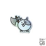 NYA-003 にゃんこ大戦争 ホログラムステッカー バトルネコ