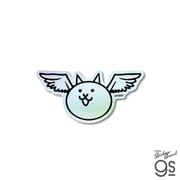 NYA-004 にゃんこ大戦争 ホログラムステッカー ネコノトリ