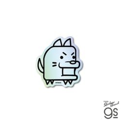 NYA-005 にゃんこ大戦争 ホログラムステッカー わんこ