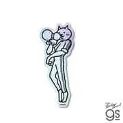 NYA-010 にゃんこ大戦争 ホログラムステッカー 酔拳にゃんこ
