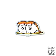NYA-021 にゃんこ大戦争 ホログラムステッカー ねこ寿司