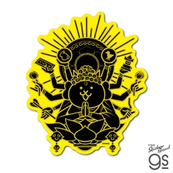 NYA-026 にゃんこ大戦争 ビッグサイズステッカー ネコにょらい