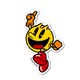 PAC-MAN ダイカットステッカー JUMP！