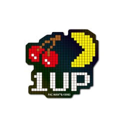 PAC-MAN ホログラムステッカー 1UP