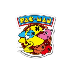 PAC-MAN ダイカットステッカー レトロ ダッシュ