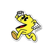 PAC-MAN ダイカットステッカー レトロ RUN