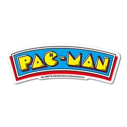 PAC-MAN ダイカットステッカー レトロ ロゴ