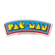 PAC-MAN ダイカットステッカー レトロ ロゴ