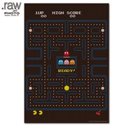 PAC-MAN フォトアートポスター READY!