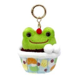 211026-25 かえるのピクルス マスコットキーホルダー レトロカフェ 抹茶あんみつ